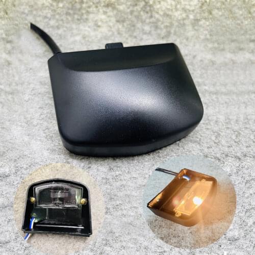 For Yamaha XJ6 YZF R1 R6 FZ1 FZ6 FZ8 Motorcycle License Plate Light Rear Indicator Lamp ABS Bulb Motorbike Tail Flashers