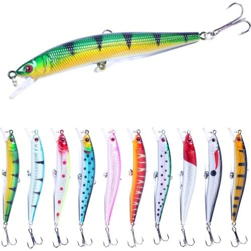 1pcs 8.4g 10cm Fishing Lures Minnow Wobbler Bass Trolling Artificial Hard Bait Crankbait Carp Pesca Fishing Tackle