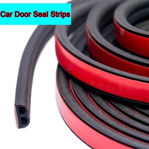 Car Door Seal Strips Auto Rubber Seals Weatherstrip Rubber Seals Sound Insulation Sealing Strip Automobiles Interior Accessories