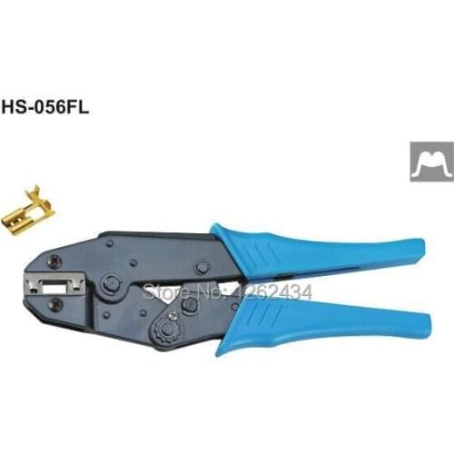 HS-056FL RATCHET CRIMPING PLIER (EUROPEAN STYLE)Flag type receptacles 4.8, 6.3