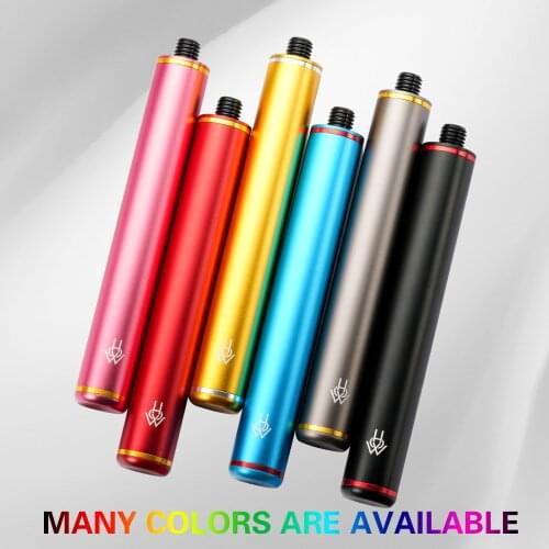 HOW Pool Cues Extension 6 Colors Aluminum Alloy Convenient Extended Extension Ultralight Pool/Carom Cue Billiards Accessories