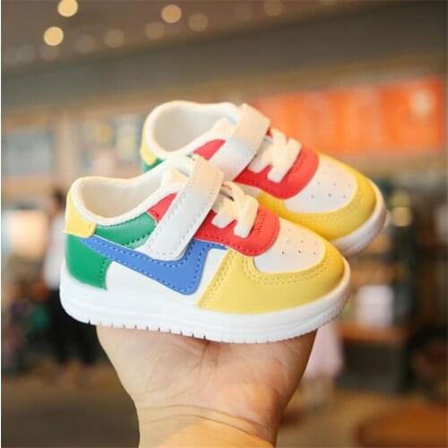 2021 New Baby sneakers Fashion Breathable Mesh Casual Children Shoes Light bottom non-slip boys and girls Breathable net shoes