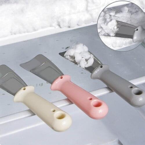 Kitchen Clean Gadget Portable Useful Fridge Accessories 1PC Defrosting Shovel Stainless Steel Freezer Ice Scraper Deicing Tool