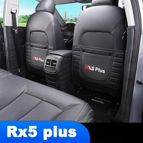 Lsrtw2017 Car Armrest Seat Back Cover Protector Anti-kick for Mg Roewe Rx5 Plus 2020 2021 Interior Accessories Auto Styling