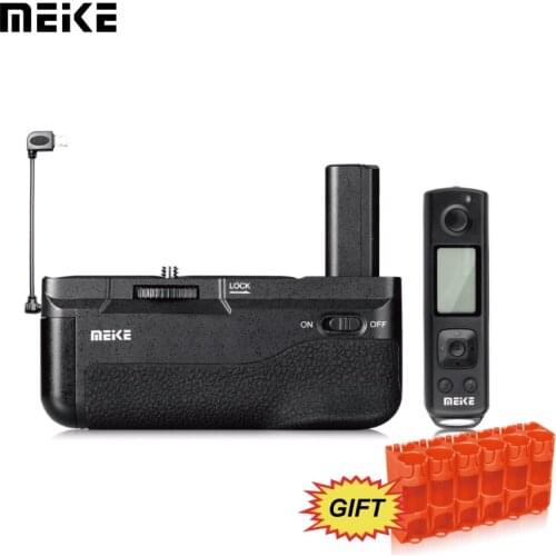 Meike MK-A6500 Pro Battery Grip for Sony A6500 Mirroless Camera with 2.4G Wireless 100M Remote Control