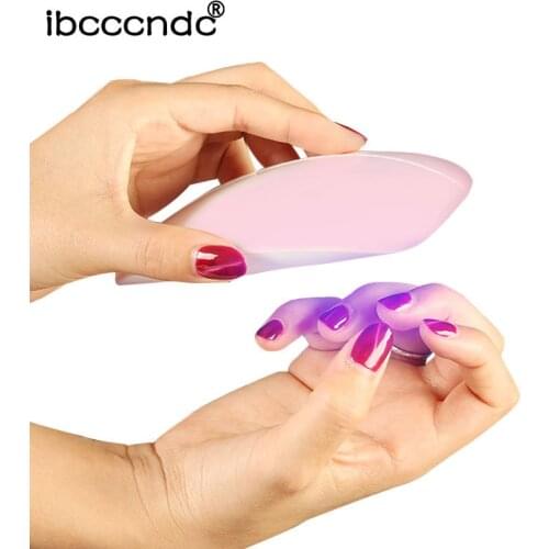Mini 6W Nail Dryer Machine Portable 6 LED UV manicure Lamp nails USB Cable Home Use Nail lamp for drying nails
