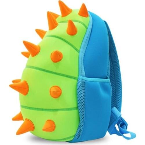 New Animals Waterproof Kids Baby Bags Kindergarten Neoprene Dinosaur Children School Bags For Girls Boys Cartoon School Bags