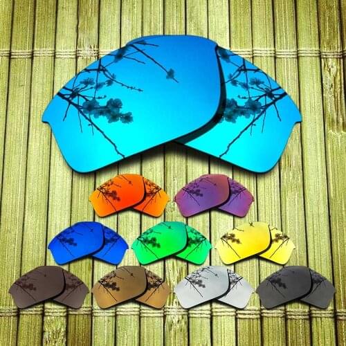 Polarized Replacement Lense For-Oakley Bottle Rocket Sunglasses Frame True Color Mirrored Coating - Options