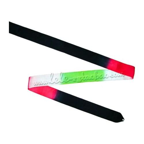 Multicolor Rhythmic Gymnastics Ribbon