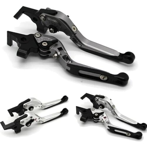 With logo Motorcycle Frame Ornamental Foldable Brake Handle Extendable Clutch Lever For HONDA X-11 X11 1999-2002