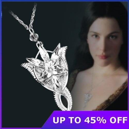 925 Silver Pendant European and American Fashion Fairy Princess Twilight Star Necklace Womens Sweater Chain Jewelry Accessories