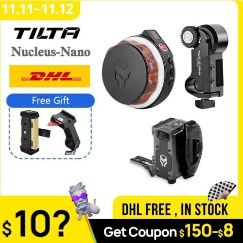Tilta Nucleus-N Nano Follow Focus Motor Wireless Lens Control System Hand Wheel for Gimbal DJI Ronin S Zhiyun Crane 2 Nucleus N