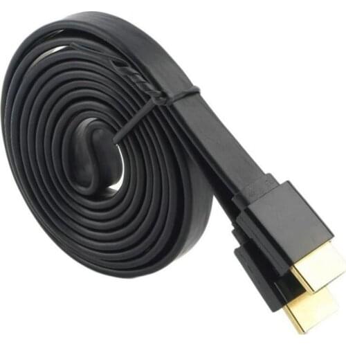 High Speed Audio Video Data Transmission Cable HDMI-compatible Cable For HD 1080P 3D bluray Smart TV Male To Male Cable