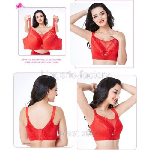 Sexy bras for women push up bras lace back closure bralette sexy lingerie women Brassiere