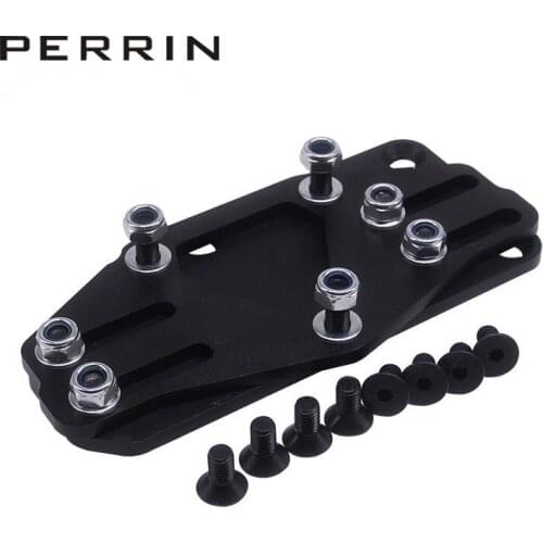 2pcs/set Sliders Adjustable Motor Mount Adapters - Black Coat - LS Engines