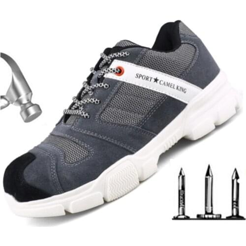 2019 Luxury Designer Sneakers Men Indestructible Lightweight Work Safety Shoes Outdoor Gym Trainer Soldier Tactical Boots 35-45