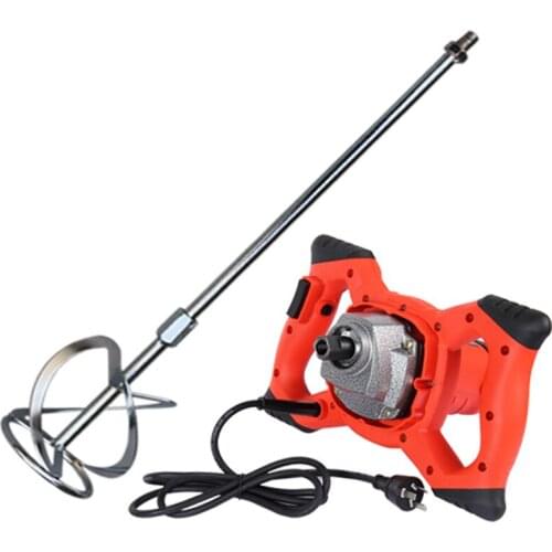 220V Industrial Grade Electric Cement Paint Putty Powder Coating Mixer 6 Speed Adjustable 2100W 800RPM
