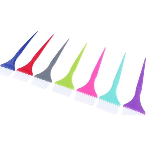 7pcs Hair Dye Brush Hair Tint Brush Hairdressing Tinting Brush Color Applicator, Hair Bleach Styling Brush for Hair Dyeing