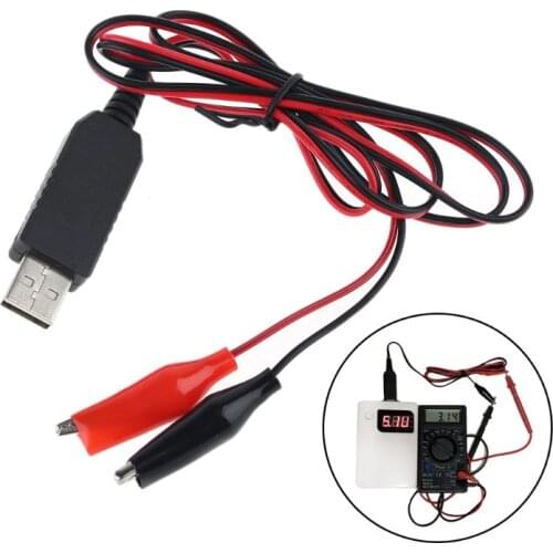 AA AAA Battery USB to DC 3V Eliminator Power Supply Adapter Cable Replace 2x AA 1.5V Battery for Radio Toy