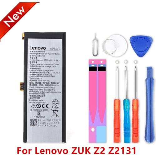 3500mAh BL268 Battery for Lenovo zuk Z2 Z2131 Z2 Plus Battery
