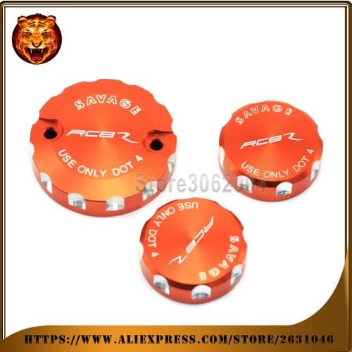 For KTM 1190 RC8R RC8 2009-2015 2014 2013 Motorcycle Accessories Front & Rear Brake Master Cylinder Fluid Reservoir Cover CAP
