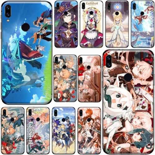 Genshin impact game Phone Case For Xiaomi Redmi 4x 5 plus 6A 7 7A 8 mi8 8lite 9 note 4 5 7 8 pro