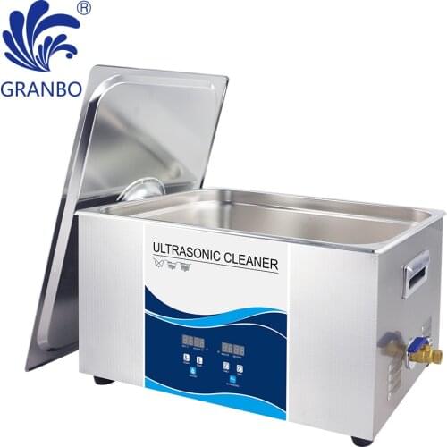 Digital Ultrasonic Cleaner 22L Heater Timer SUS304 Bath 40KHZ Sonicator Degreasing Circuit Board Engine Parts Oil Injector Wash