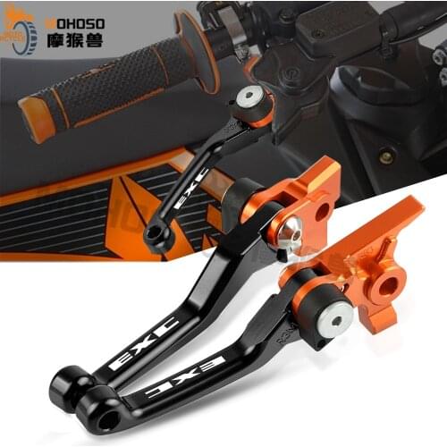 For 250EXC 300EXC 125EXC 200EXC 400EXC 450EXC 500EXC 525EXC 530EXC Motorcycle Pit bike Dirt bike Pivot Brake Clutch Levers