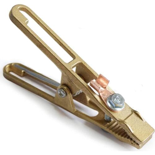 Electric 260 Amp Grounding Work Clamp Ground Welding Earth Clamp Ground Cable Copper Clip for Arc Welding Plasma Cutting Machine