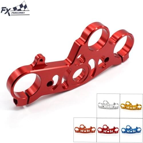 FX CNC Aluminum Motorcycle Front Fork Lowering Triple Tree Front End Upper Top Clamp Bracket For Yamaha YZF-R1 YZF 2004 - 2006