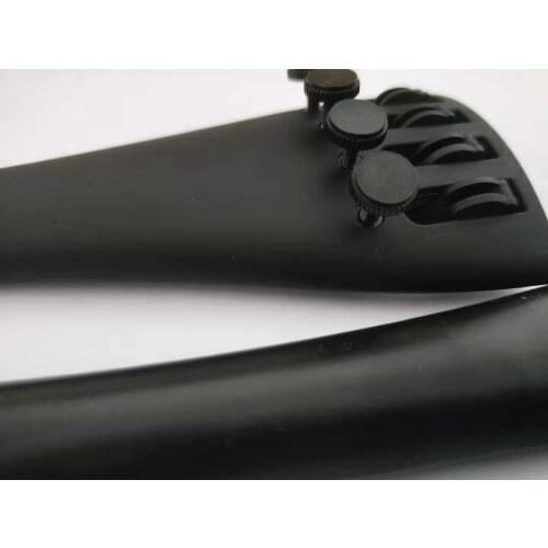 1 PC Cello Tail Piece with 4 Fine Tuners Cello Parts From 1/4 To 4/4 Carbon Fiber and aluminum