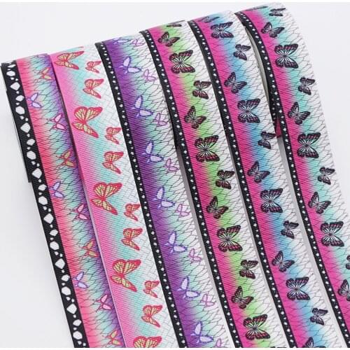 Cartoon Tape Printed Grosgrain Ribbon 47020