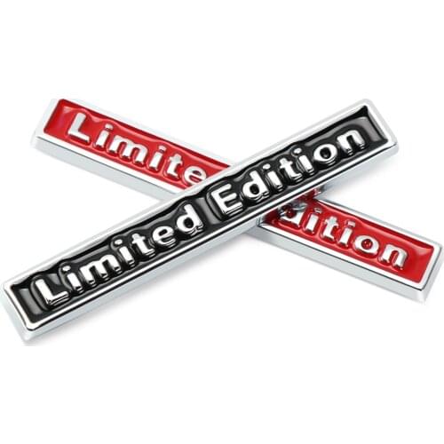 Metal 3D Limited Edition Sticker Car Sticker Car Styling for lada niva kalina priora granta largus vaz samara 2110 GAZ Gazelle
