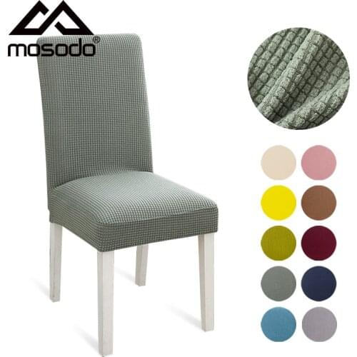 Mosodo Chair Cover Dining Chair Seat Cover Chair Cushion Living Room Office Chair Elastic Slipcovers Banquet Chair Covers