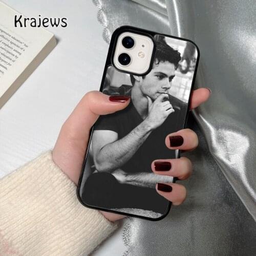 Krajews Dylan OBrien Stiles Stilinski Los soft Phone Case for iPhone 12 mini 5 6S 7 8 PLUS X XS XR 11 PRO MAX SE 2020 Cover
