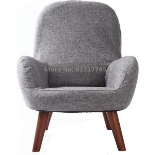 Lazy sofa nursing chair nursing chair balcony single small sofa chair bedroom net red stool backrest lounge chair