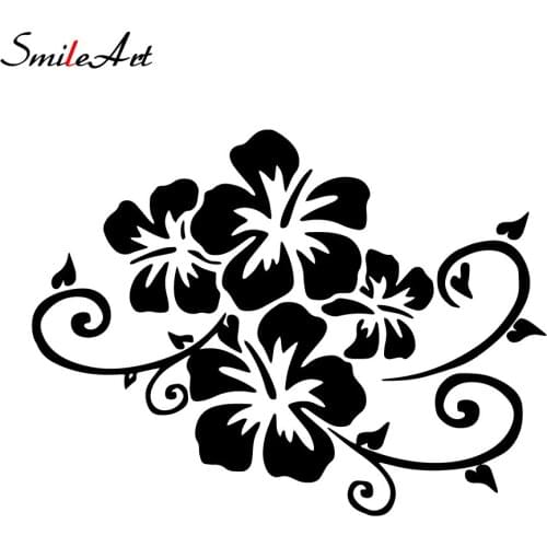 Drop Shipping flower Auto Sticker Car Door Handle Decals Car Styling Stickers And Car Body Decals Accessories