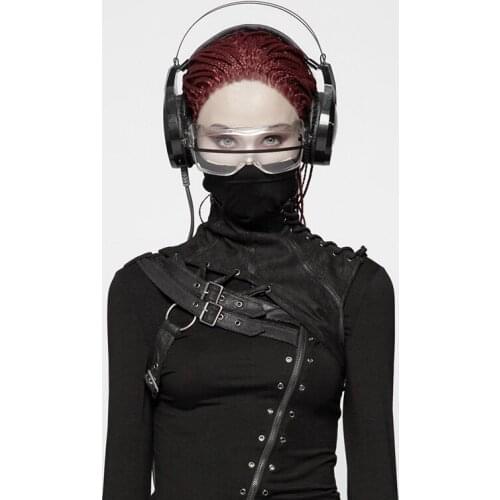 PUNKRAVE Womens Steampunk Collar Accessory Punk Style Halloween Masquerade Arm Accessories