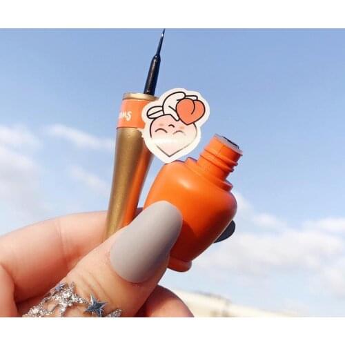 Golden Shell Lasting Liquid Eyeliner Non Smudge Waterproof Sweatproof Non-discoloring Eye Liner Quick Drying Eye Makeup TSLM1