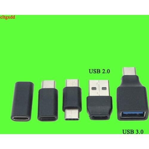 USB 2.0 3.0 Type-C Female to Female Adapter Converter, USB-C Charger, Data Sync, Type-C Extension Cable Adapter for Phone Tablet