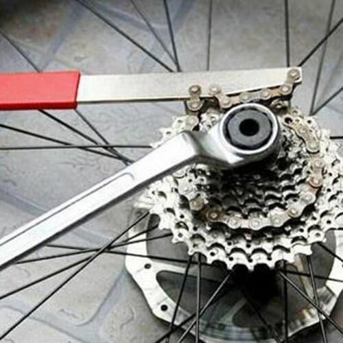 Bicycle Cassette Freewheel Chain Whip Lockring Repair Remover Tool Accessory Cutter/Chain/Bracket/Freewheel/Crank Puller Remover
