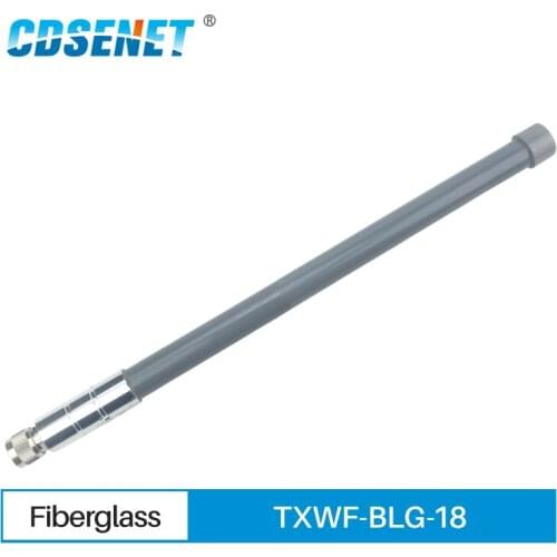 2.4G 5.8GHz Dual-band Antenna Fiberglass Omni Antenna Waterproof High Gain 4/6dBi Outdoor Signal Receiver N-J TXWF-BLG-18
