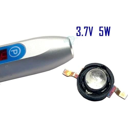 2pcs Dental Lamp bulb for 3.7V 5W Light Curing Led Bulb blue color for light cure for Woodpecker DTE light cure