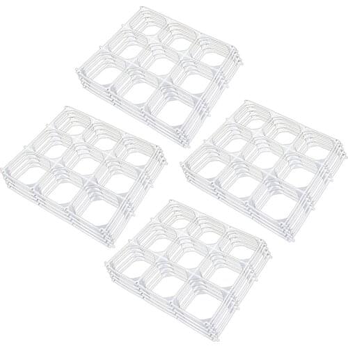 20 Balloon Wall Grid Latex Balloon Molding Accessories Plastic 9 Hole Balloon Fence for Birthday Wedding Decoration