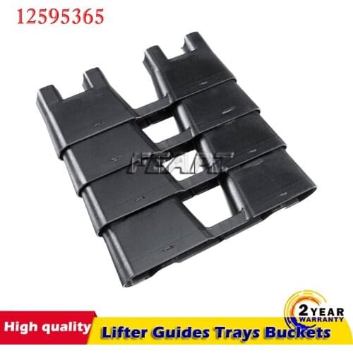 4Pcs Lifter Guides Trays Buckets For Chevrolet for GMC VE VF Holden Commodore& HSV LS LS1 LS3 LS7 12595365 12551162 12569259