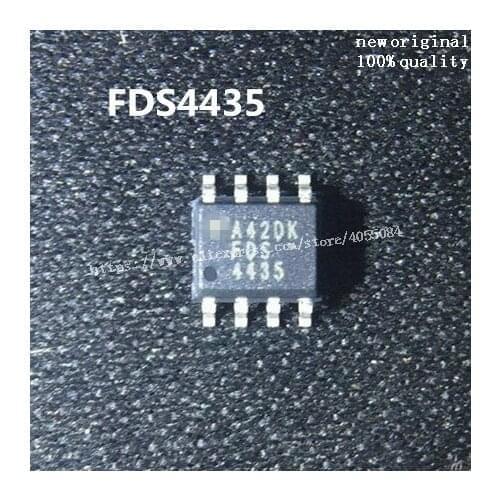5PCS new original 100% quality FDS4435 FDS4435BZ MOSFET Transistor, P-Channel, SO