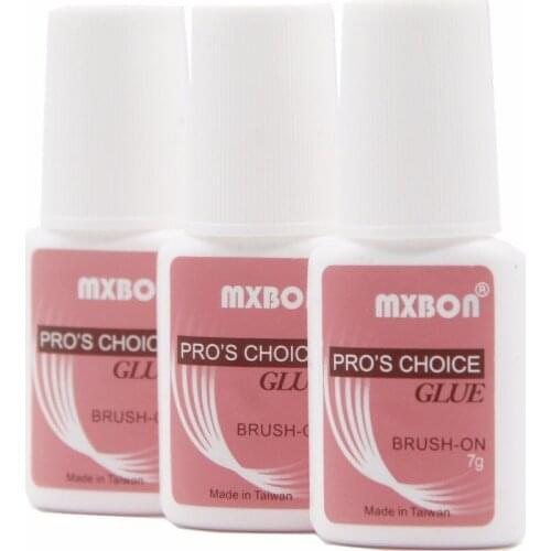 7g/1Pcs Strong Viscosity Nail Art Glue Nail Art Tips Glitter Acrylic Decoration with Brush For False Nail Tips Design Nail Tools