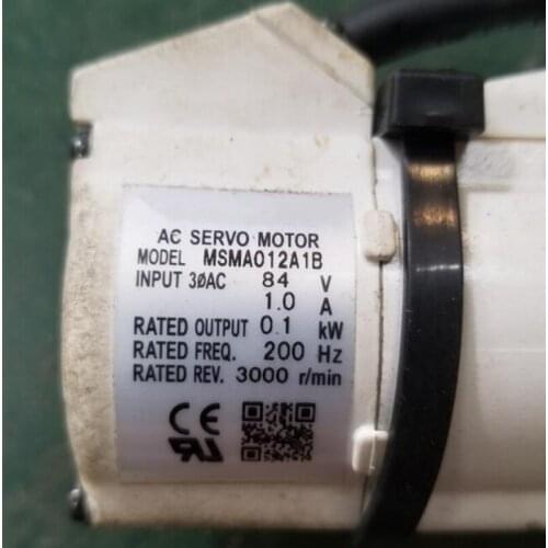 Used Tested Working MSMA012A1B AC SERVO MOTOR