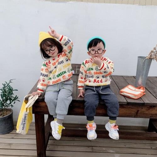 Childrens Casual Pants 2019 Autumn Winter Baby Boys Girls Harem Pants Kids Boys Plus Velvet Thick Trousers Baby Jogging Pants