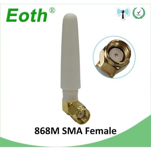 GSM 868MHz 915MHz antenna lora 3bdi RP-SMA Connector GSM antena 868 MHz 915 MHz antenne white small size antennas for Lorawan